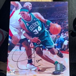 Autographed Paul Pierce Photograph